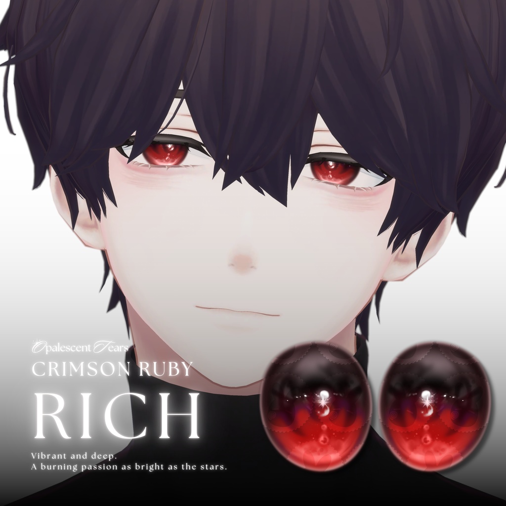 【15アバター対応】 Opalescent Tears Eye