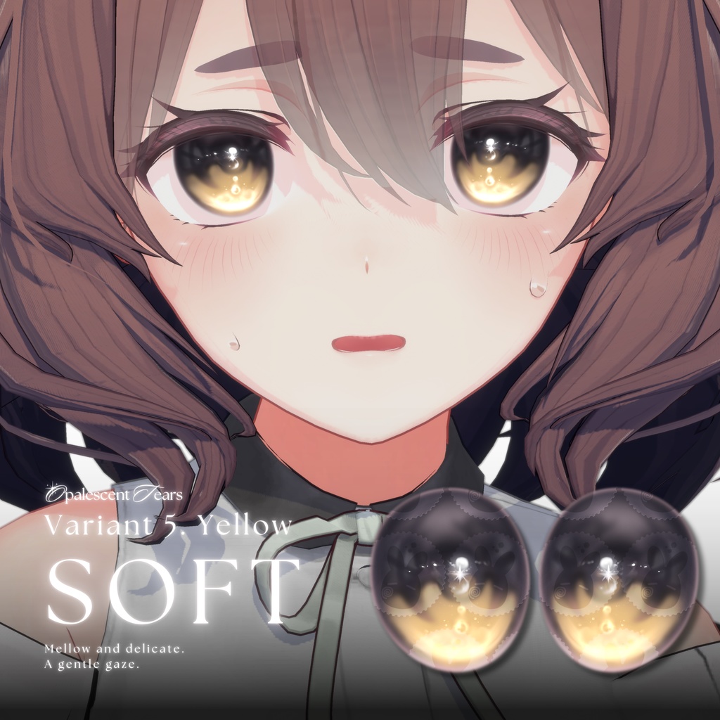 【15アバター対応】 Opalescent Tears Eye