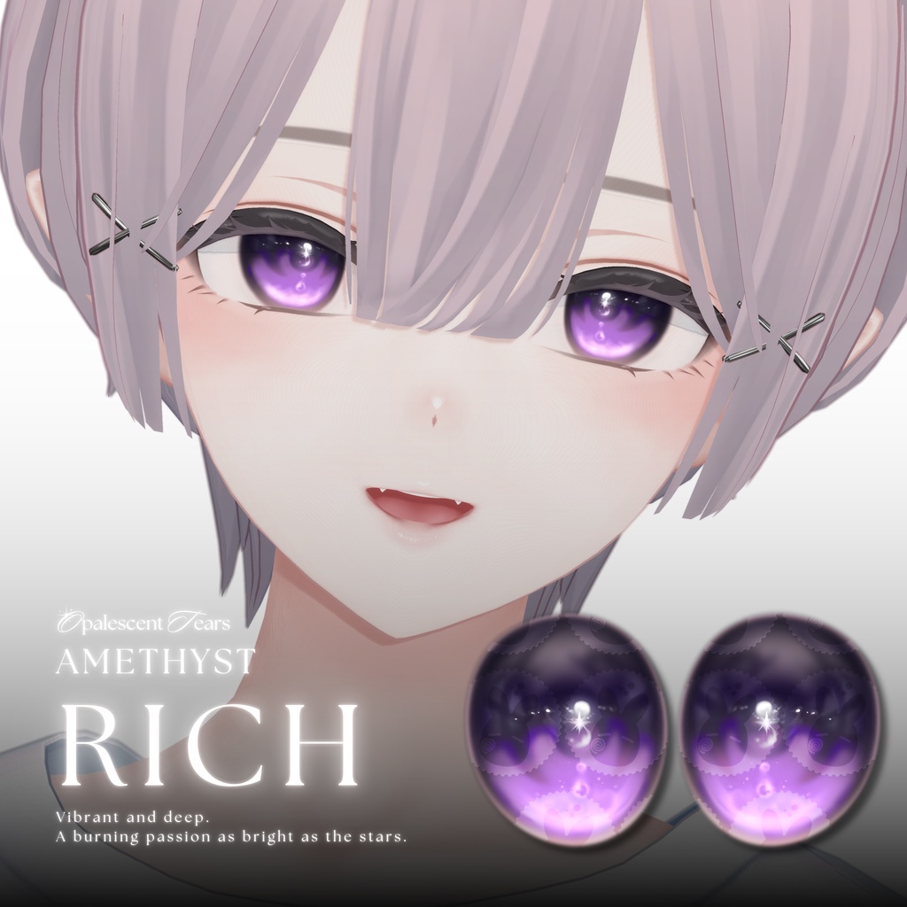 【15アバター対応】 Opalescent Tears Eye