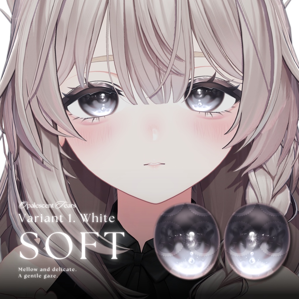 【15アバター対応】 Opalescent Tears Eye