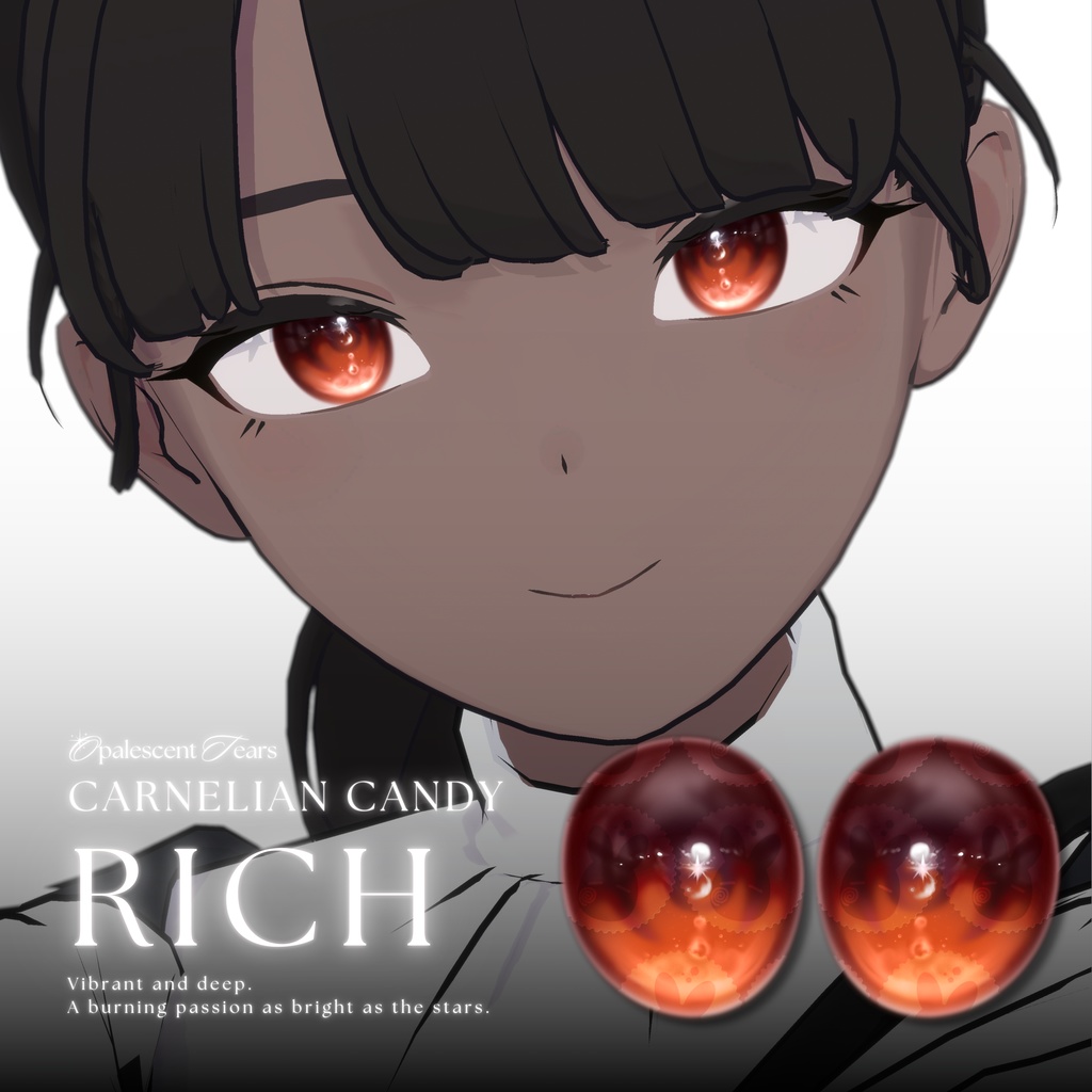 【15アバター対応】 Opalescent Tears Eye