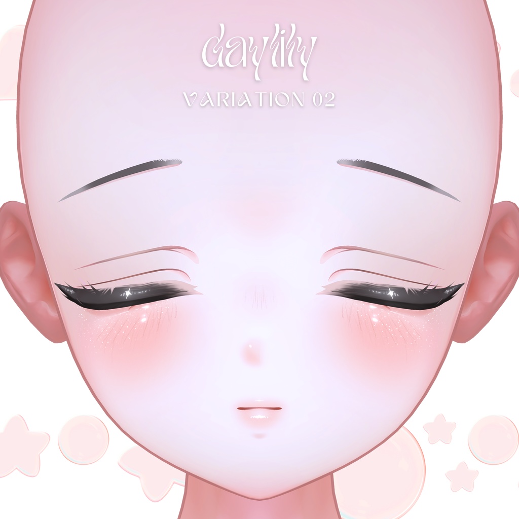 【まよ用】Daylily Makeup