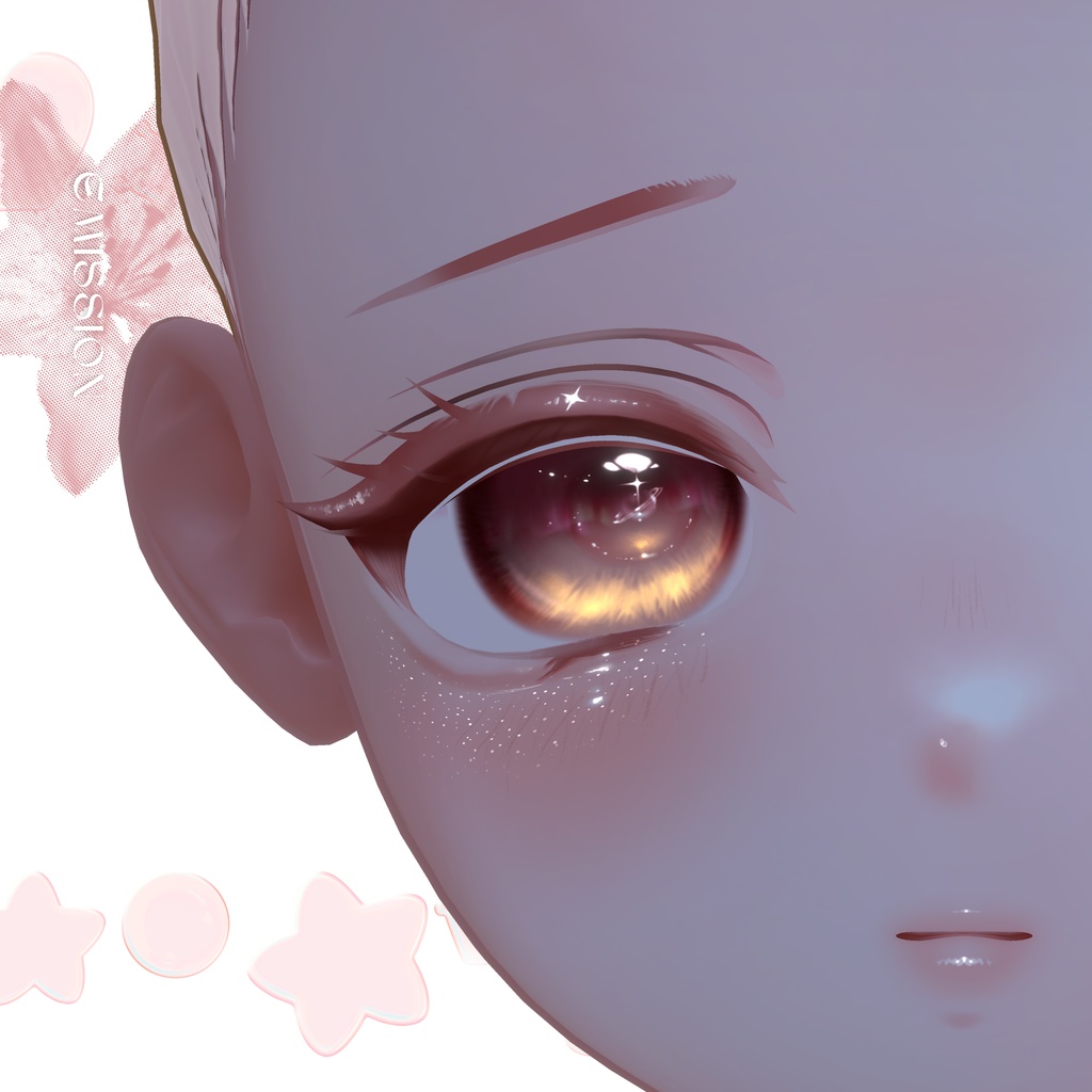 【まよ用】Daylily Makeup