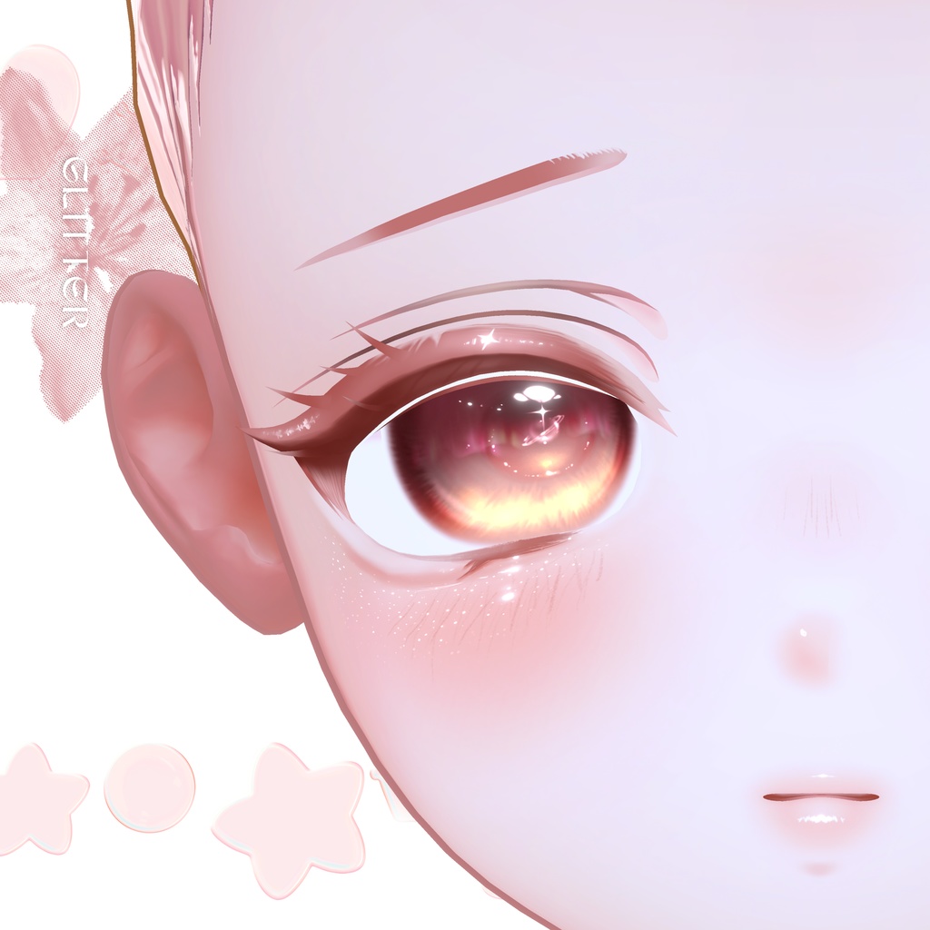 【まよ用】Daylily Makeup
