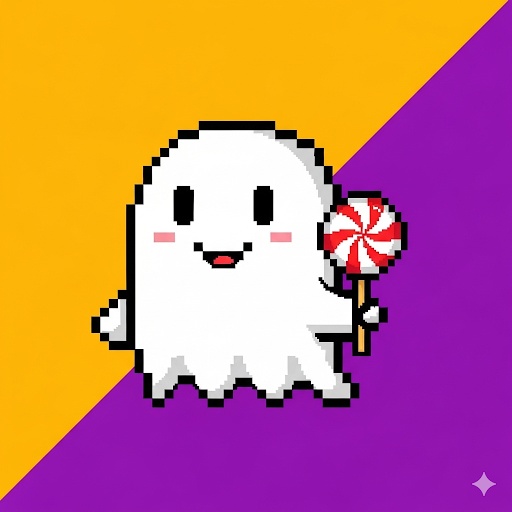 ゴーストとお菓子のワルツ - 8bit version