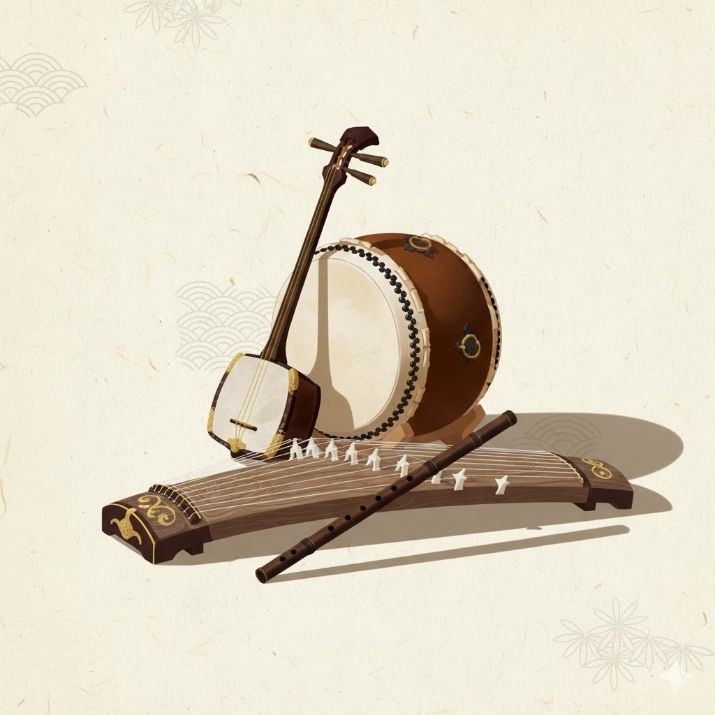 AI-Generated Japanese Style BGM Pack – 和風情緒8曲セット