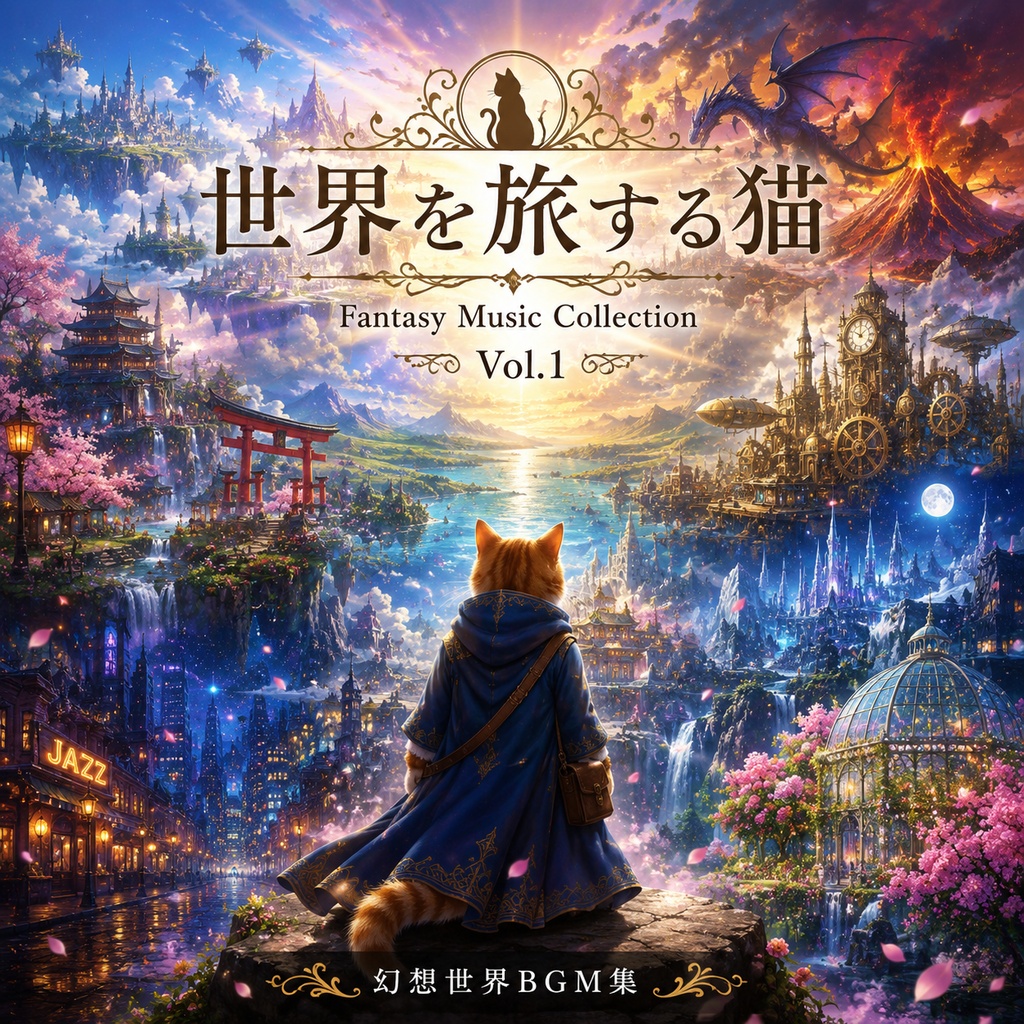 世界を旅する猫 幻想世界BGM集 Vol.1