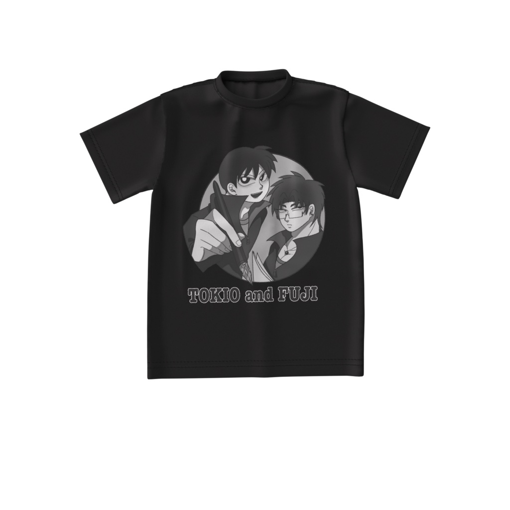 トキオとフジ Tシャツ ブラック版