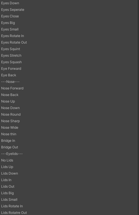 Rusk 78 Shapekeys Blendshare+ addon