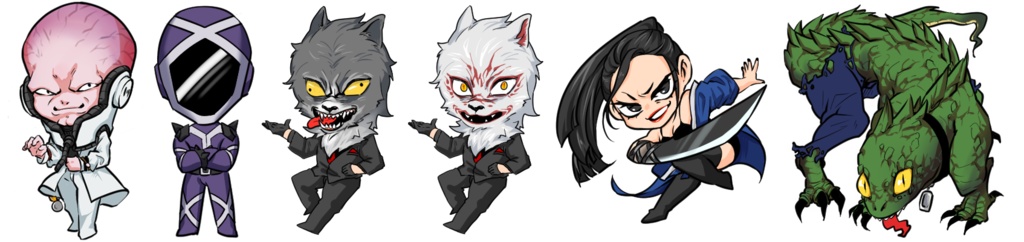 【デッドラインヒーローズＲＰＧ】フォーセイクン・ファクトリー駒素材配布