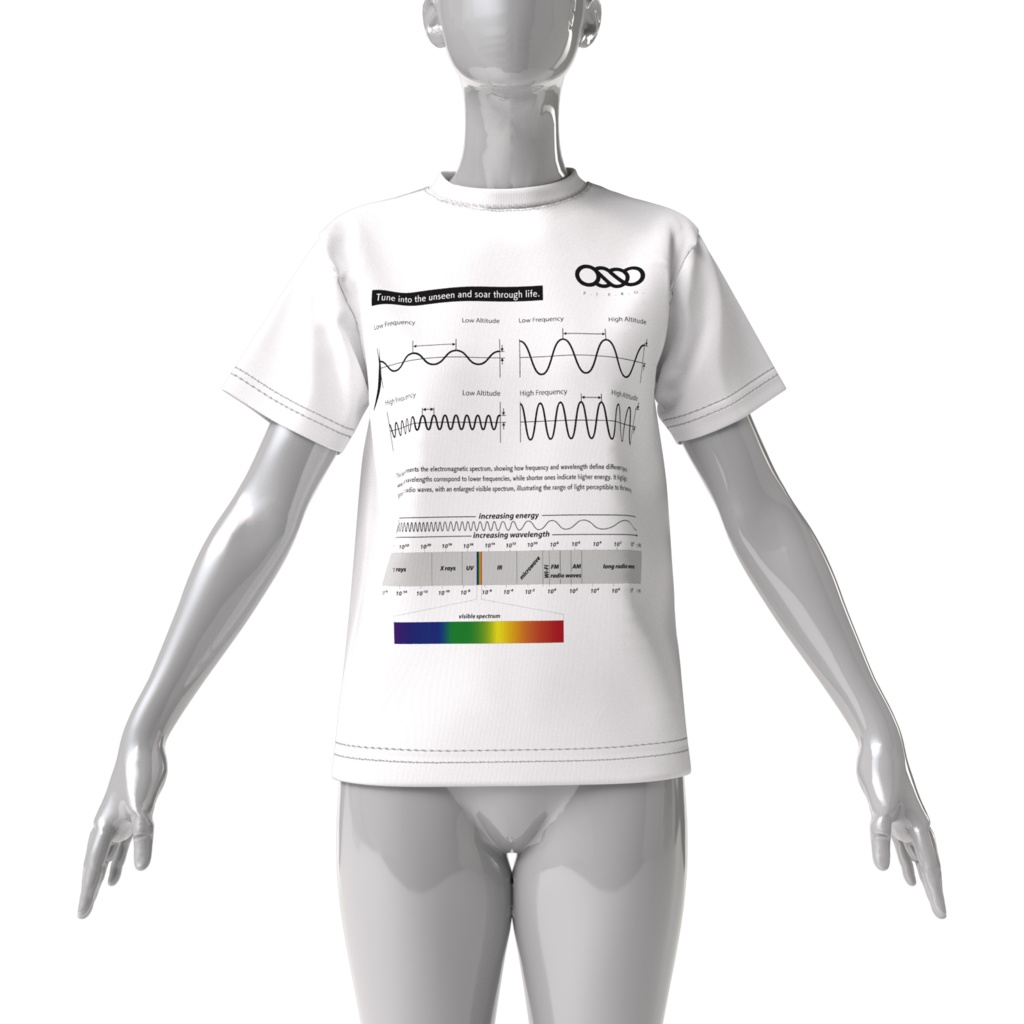 異次元先端探査研究機構 認定公認 ビッグシルエットTシャツ