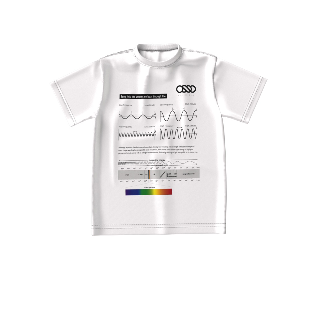 異次元先端探査研究機構 認定公認 ビッグシルエットTシャツ