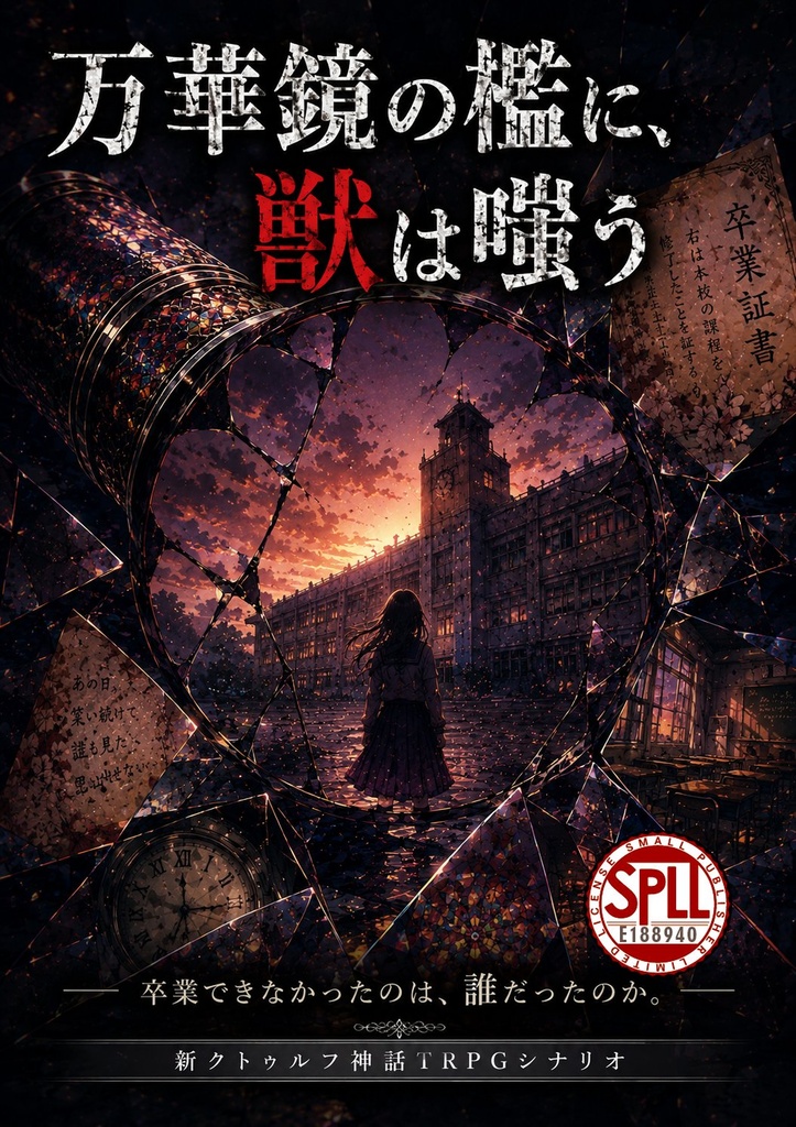 万華鏡の檻に、獣は嗤う｜新クトゥルフ神話TRPG用シナリオ SPLL:E188940