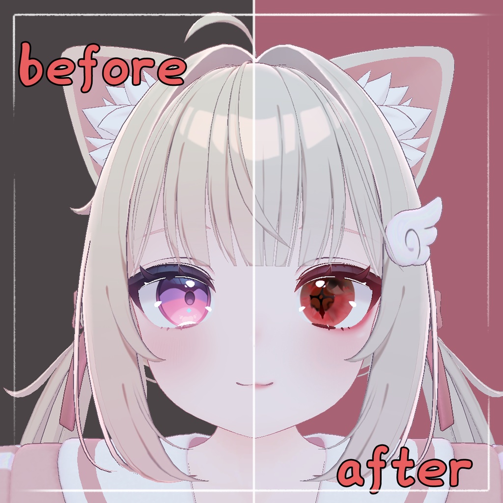【Chiffon/シフォン】Vampire eyes + makeup_ Texture