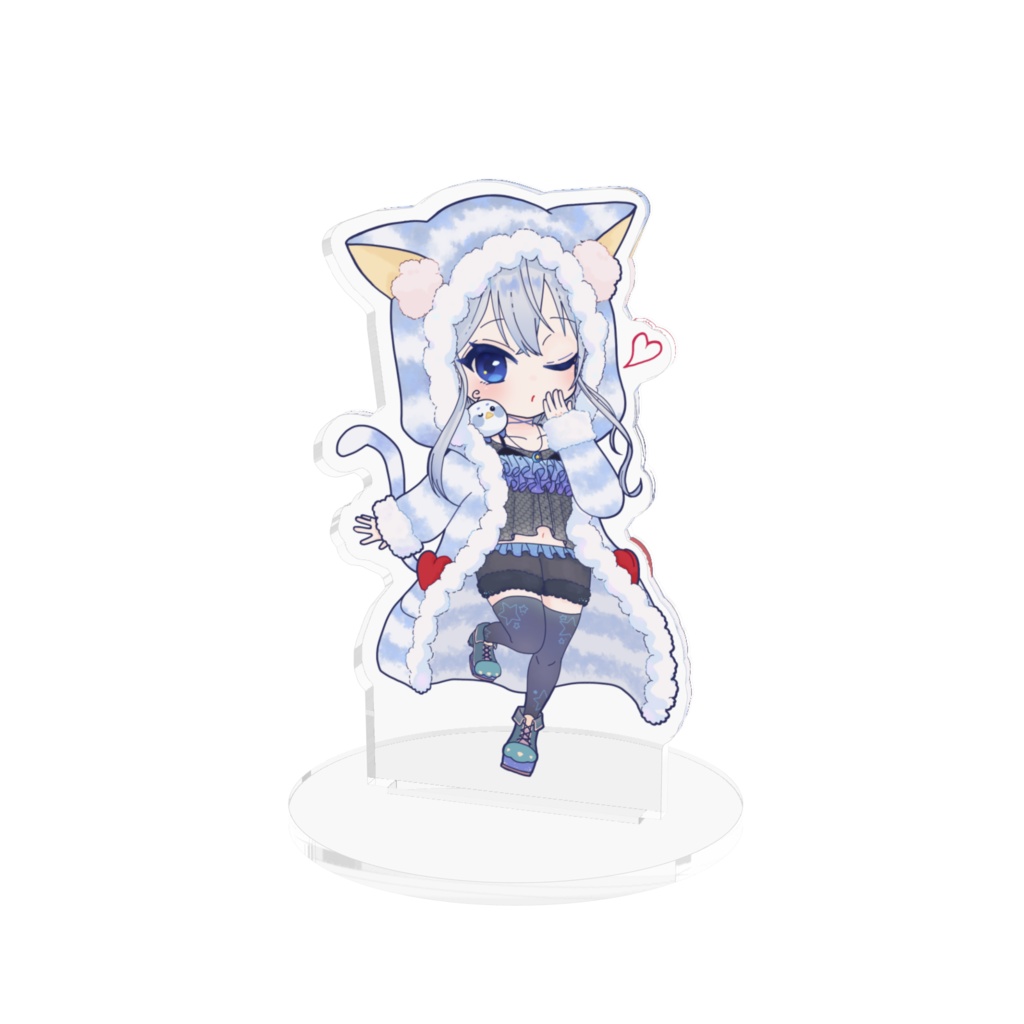 旅猫でるふぃ アクリルフィギュア