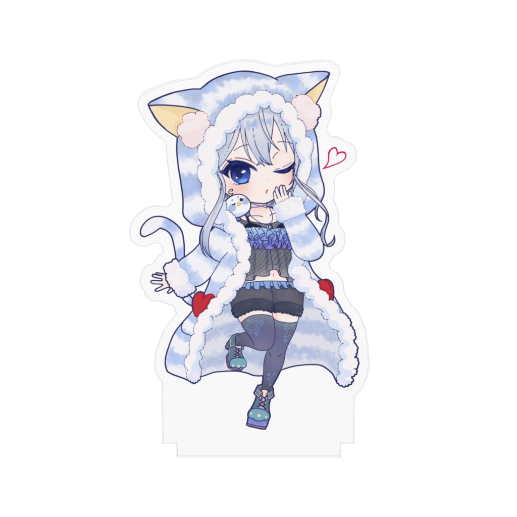 旅猫でるふぃ アクリルフィギュア