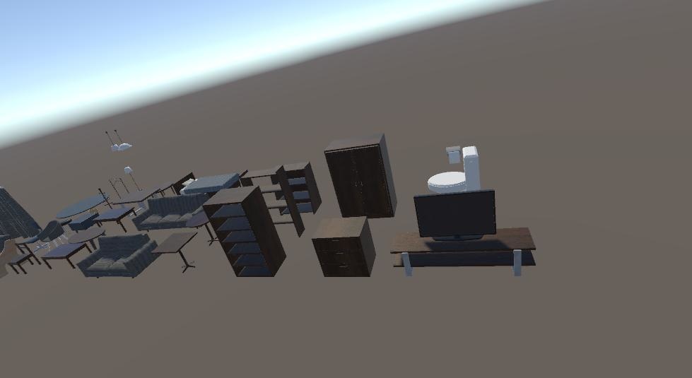 vrchat向け 家具パック vol.1