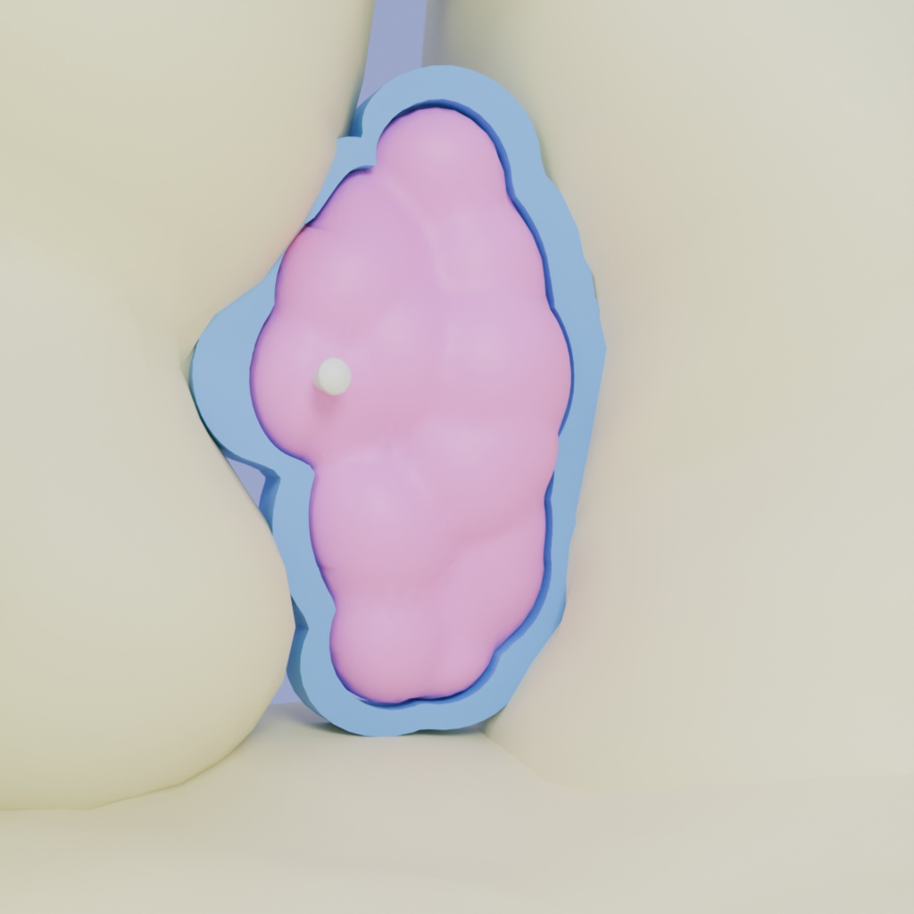 雲をイメージしたミニマル家具セット|Cloud Furniture Pack