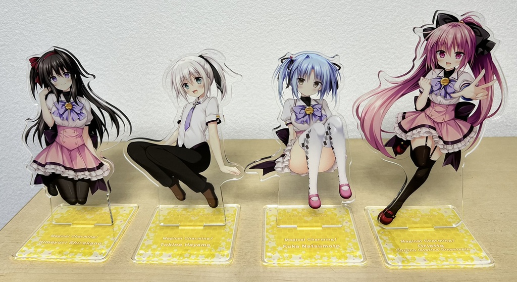 Magical Charming! まじちゃヒロインアクリルスタンド 夏本諷歌 Magical Charming!」アクリルスタンド「夏本諷歌」 - シルバー
