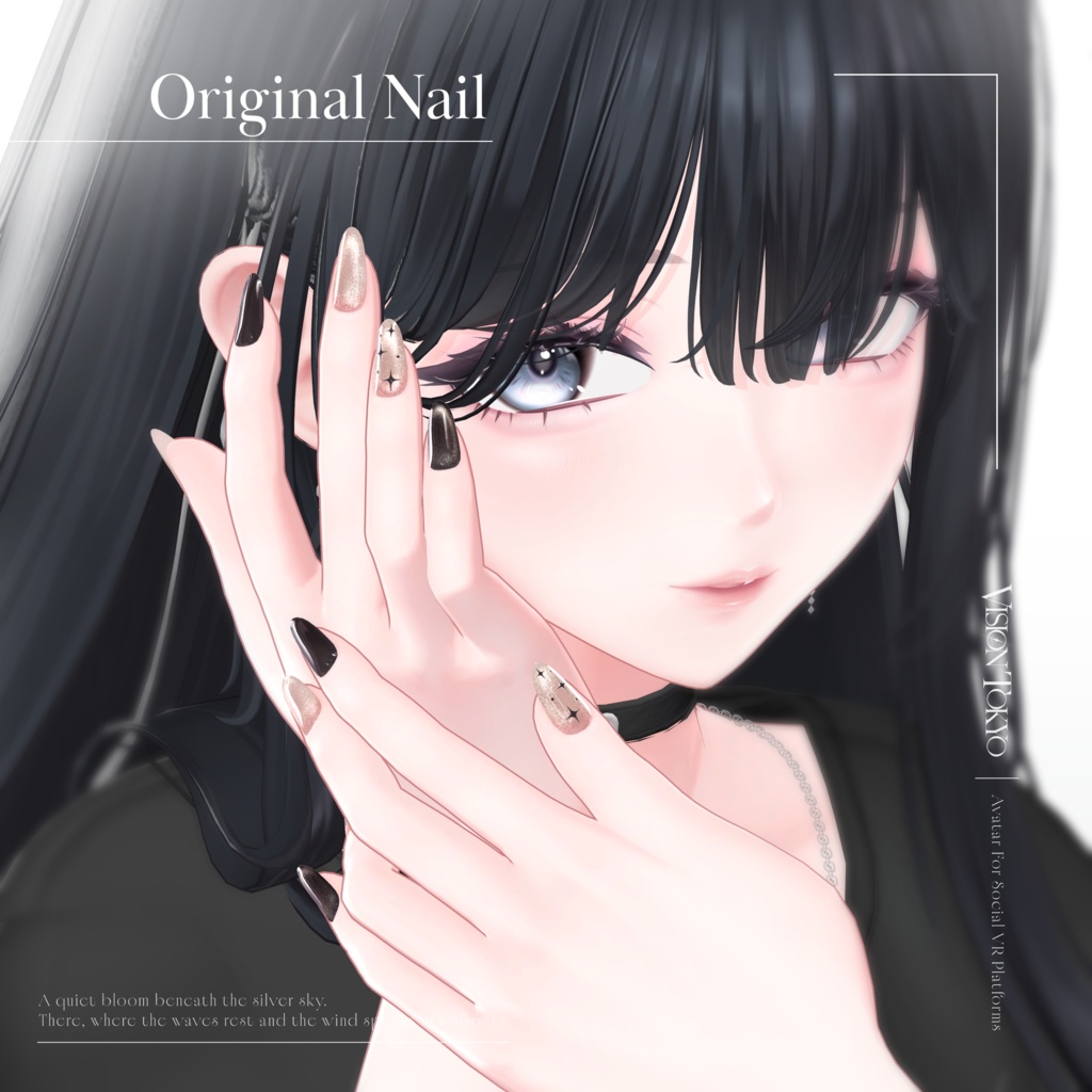 【オリジナル3Dモデル】海咲-Misaki-