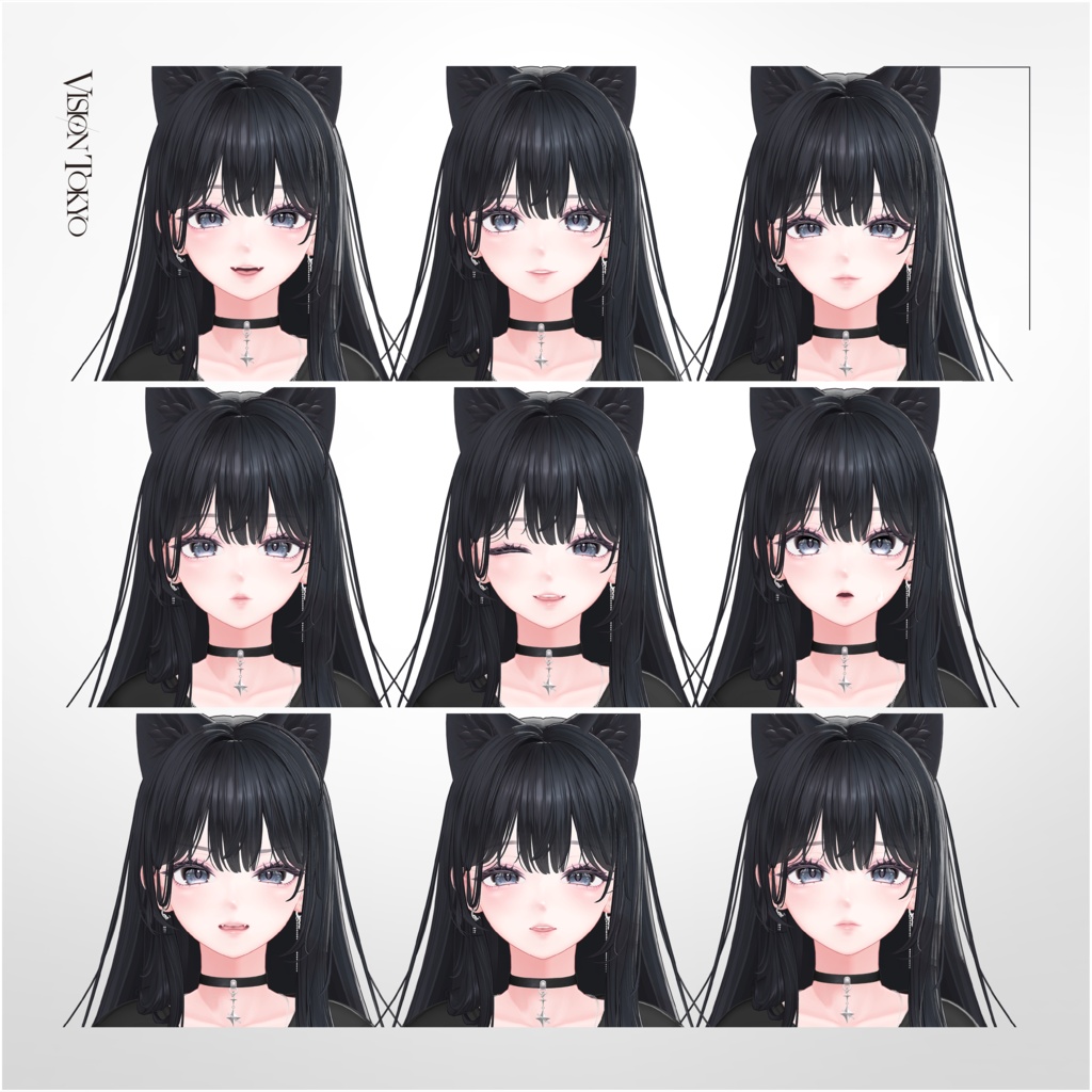 【オリジナル3Dモデル】海咲-Misaki-