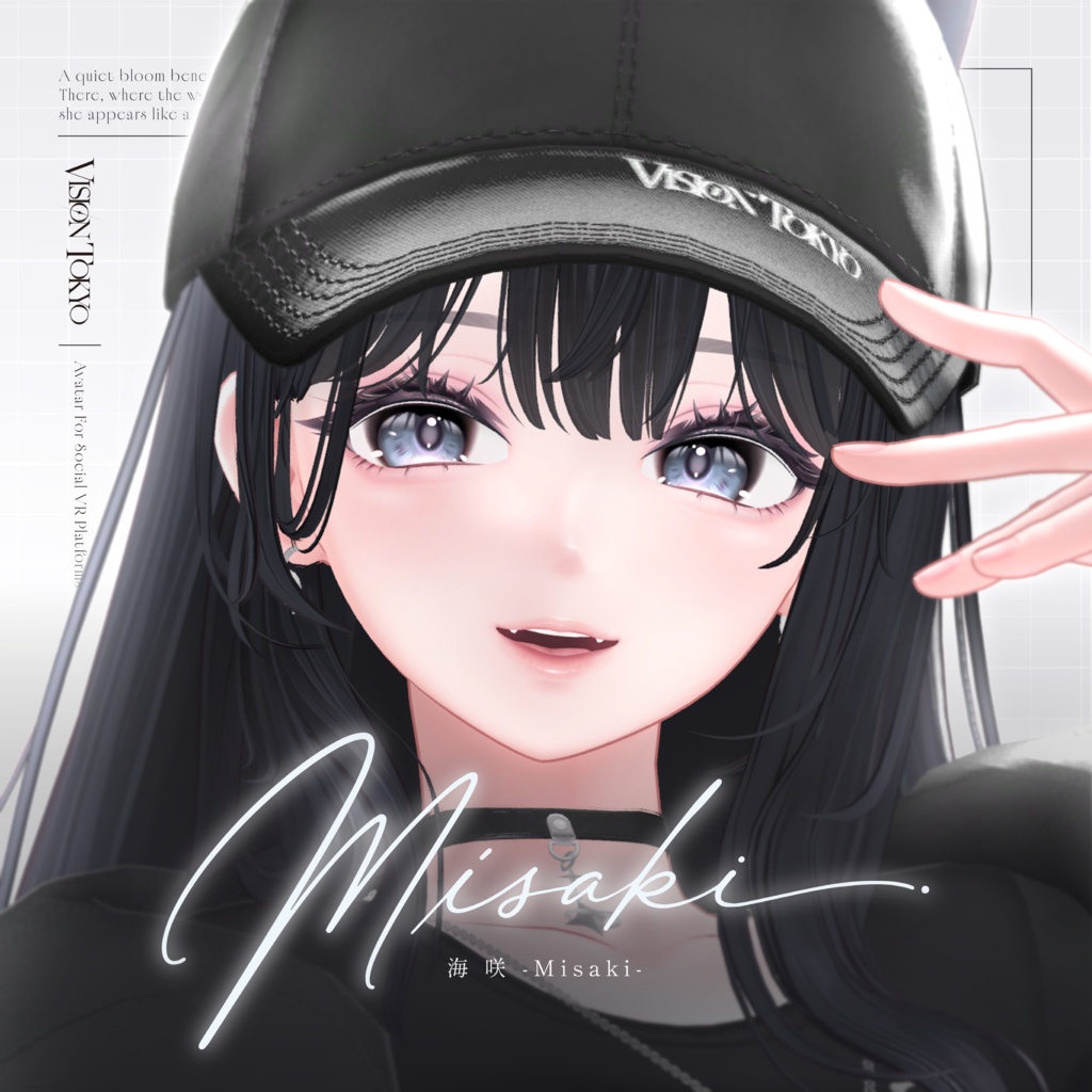 【オリジナル3Dモデル】海咲-Misaki-
