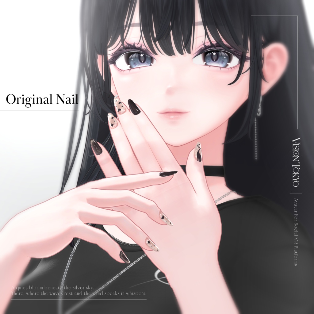 【オリジナル3Dモデル】海咲-Misaki-