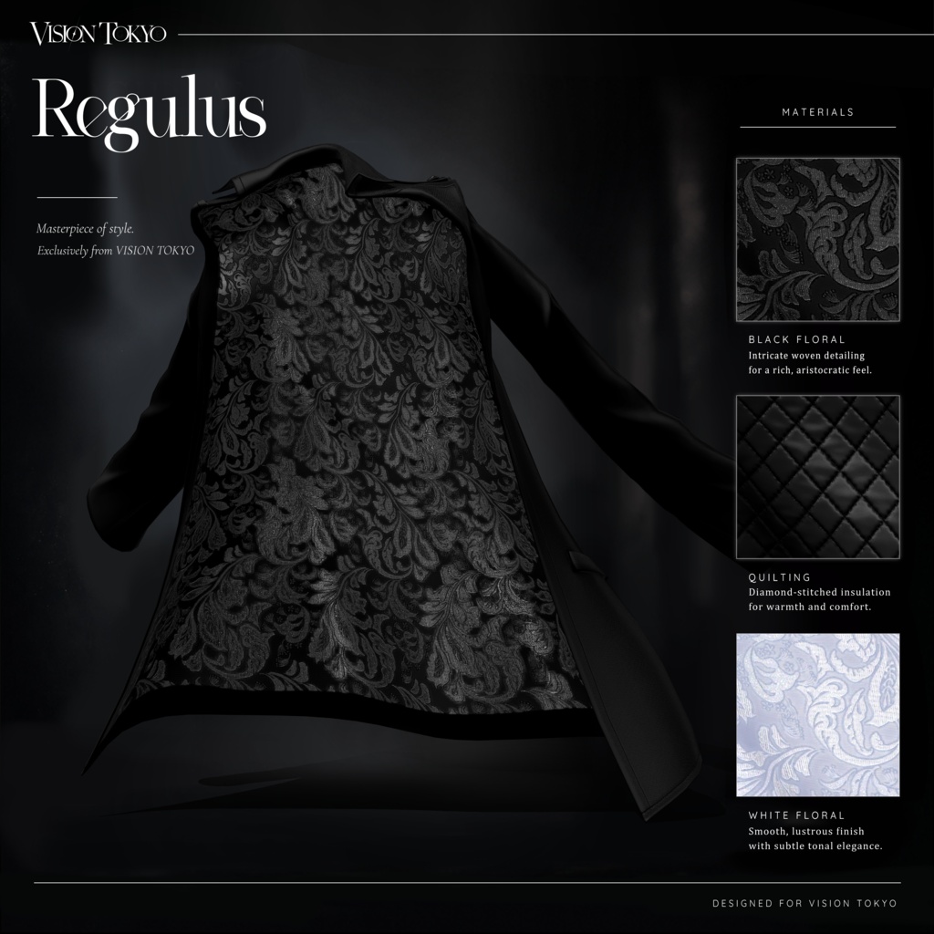 A standard, classic suit『Regulus』 #VISIONTOKYO