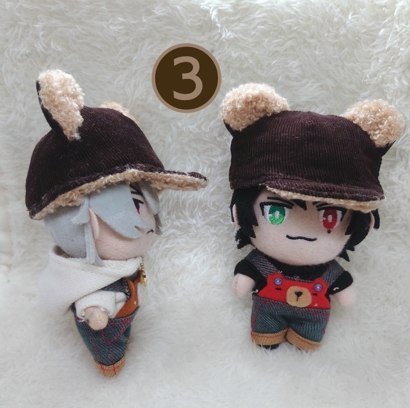 くま耳キャップ