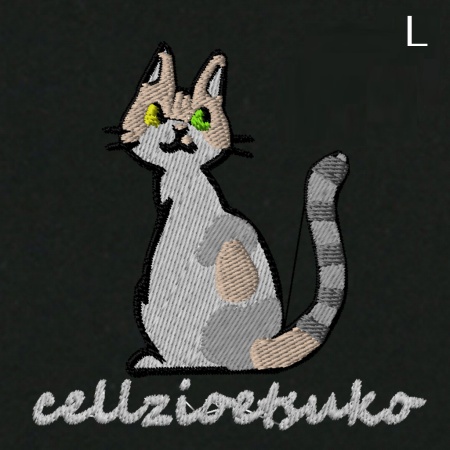 cellzio etsuko　A　 パーカー 色 ブラック サイズ L