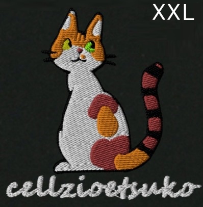 cellzio etsuko　B　 パーカー 色 ブラック サイズ XXL