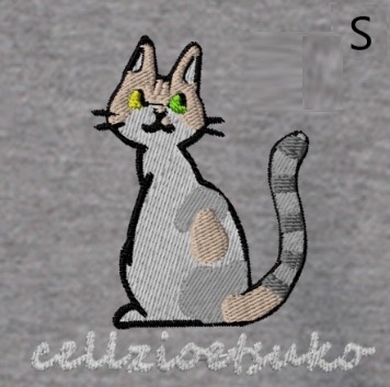 cellzio etsuko　A　 パーカー 色 グレー サイズ Ｓ