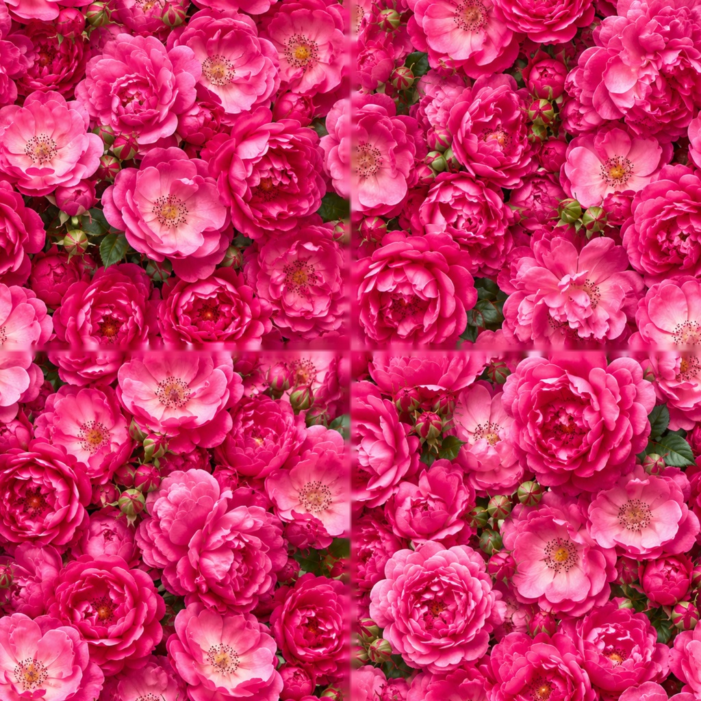薔薇のシームレスペーパー 9枚セット|実写ベース 商用OK デジタル素材 花柄 ラッピング 薔薇 レース 花 ローズ