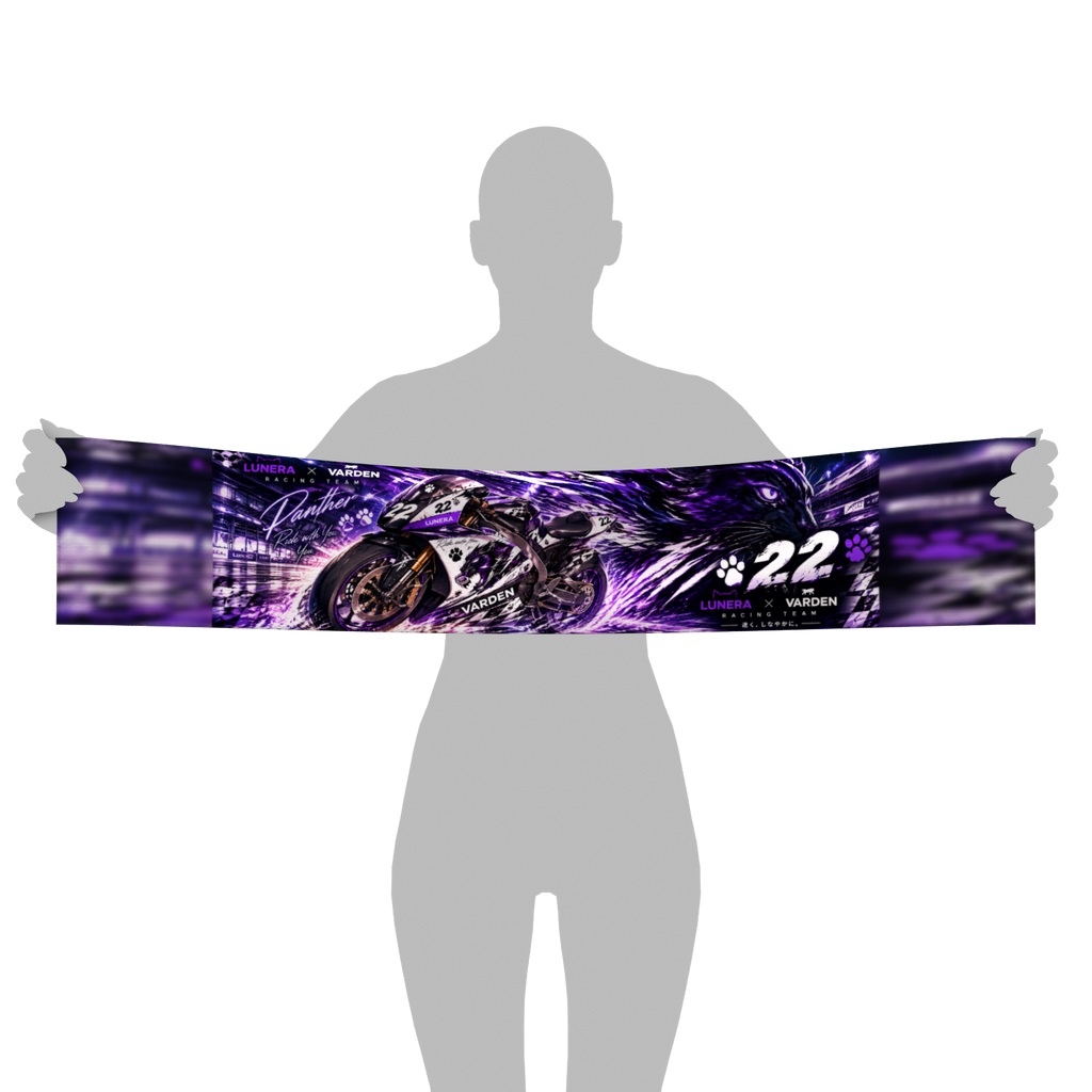 「PANTHER #22｜LUNERA × VARDEN マフラータオル」