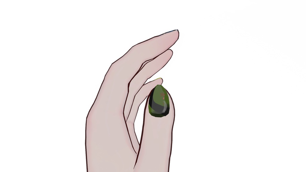 【 龍のヨルちゃん想定 】LosT イメージネイルセット【 For Free 】 #KoiWasLie