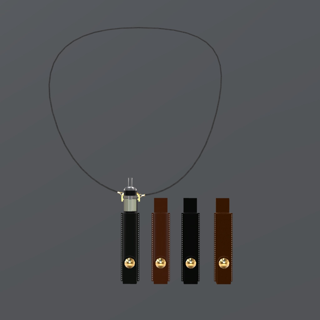 【VRCHAT想定3Dモデル】4PM 【アクセサリ】 #KoiWasLie