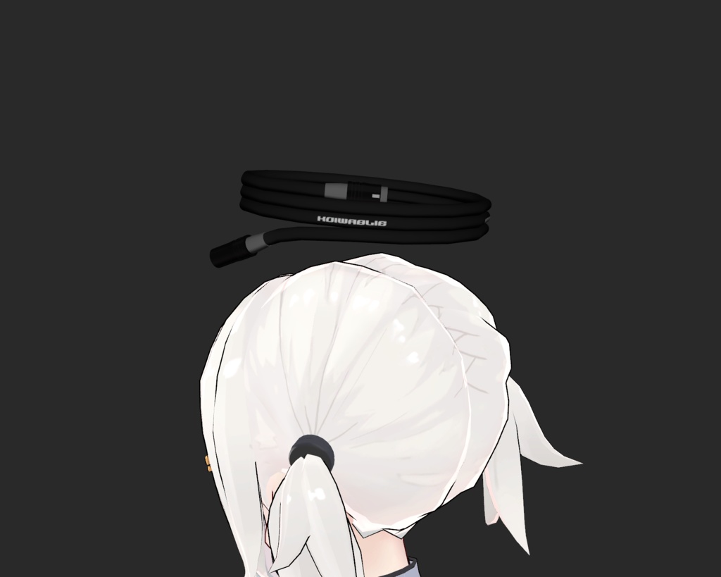 【VRCHAT想定3Dモデル】XLRHALO【アクセサリ】 #KoiWasLie
