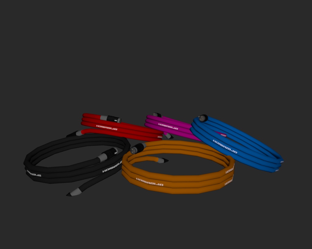 【VRCHAT想定3Dモデル】XLRHALO【アクセサリ】 #KoiWasLie