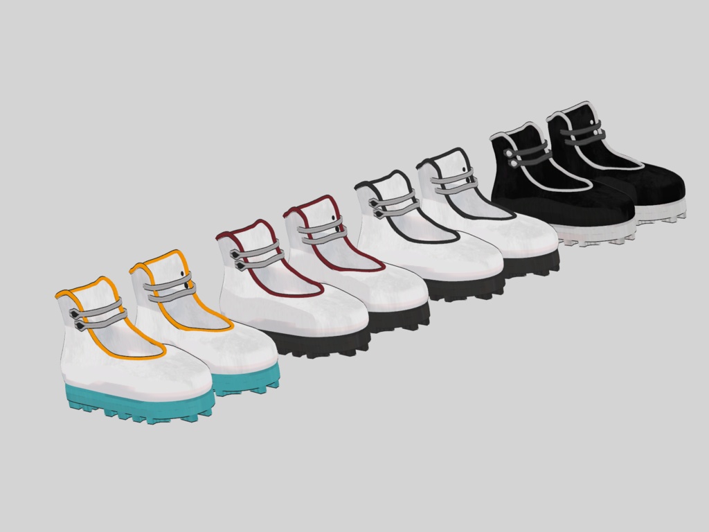 【VRCHAT想定3Dモデル】Mod.Chinashoes【龍のヨルちゃん対応】 #KoiWasLie