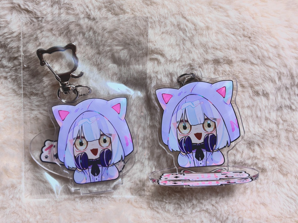猫宮のえる アクリルキーホルダー&スタンド