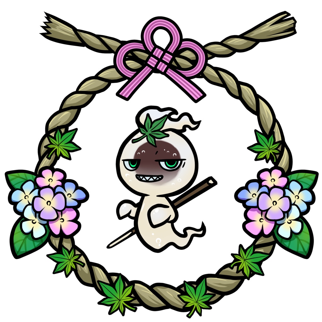 【CNPC茅の輪】ミタマのアクリルキーホルダー