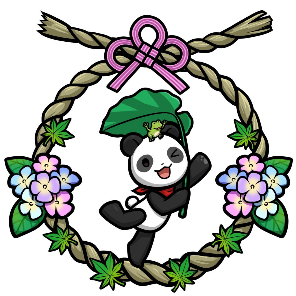 【CNPC茅の輪】リーリーのアクリルキーホルダー