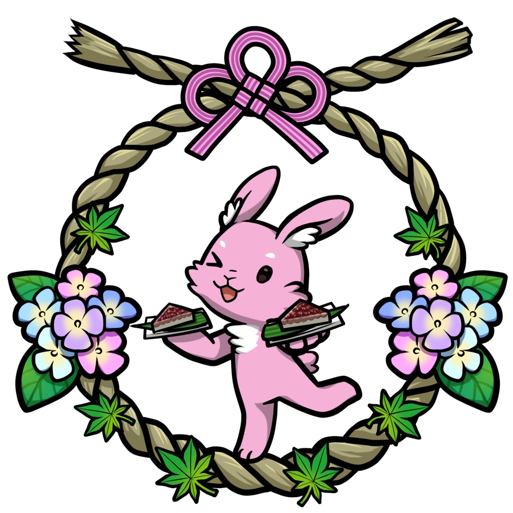 【CNPC茅の輪】ルナのアクリルキーホルダー