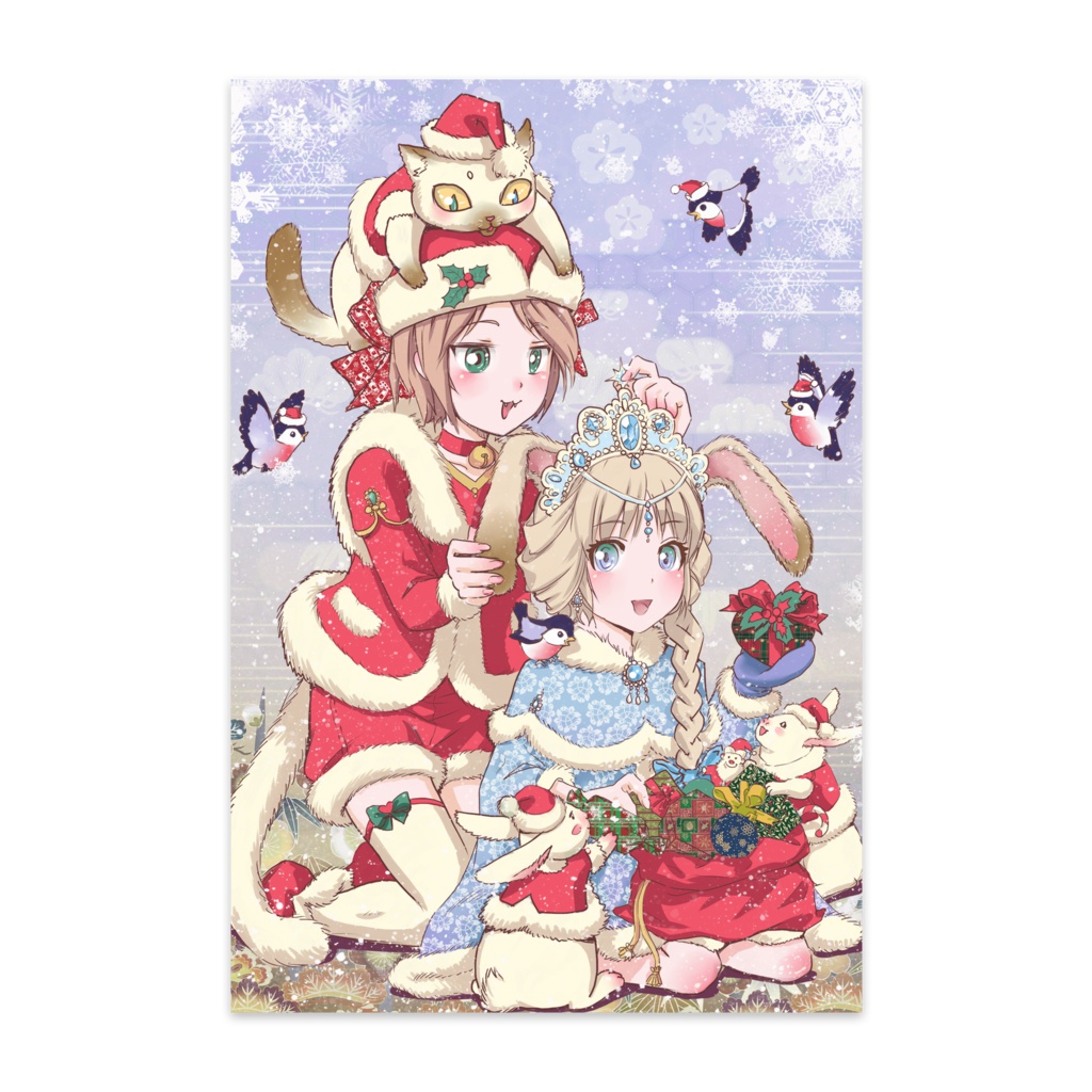 💗X-mas💗ポストカード