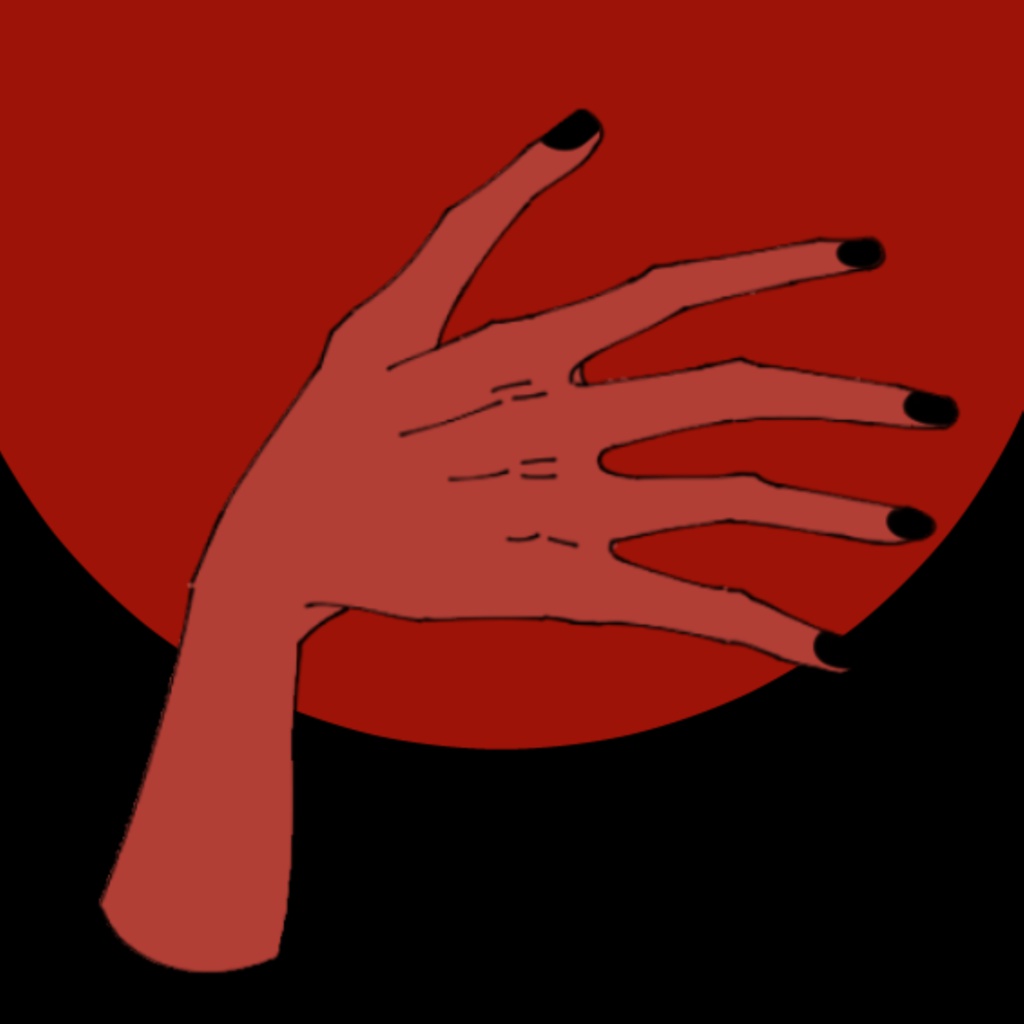 【赤】お手缶バッジ【弐】