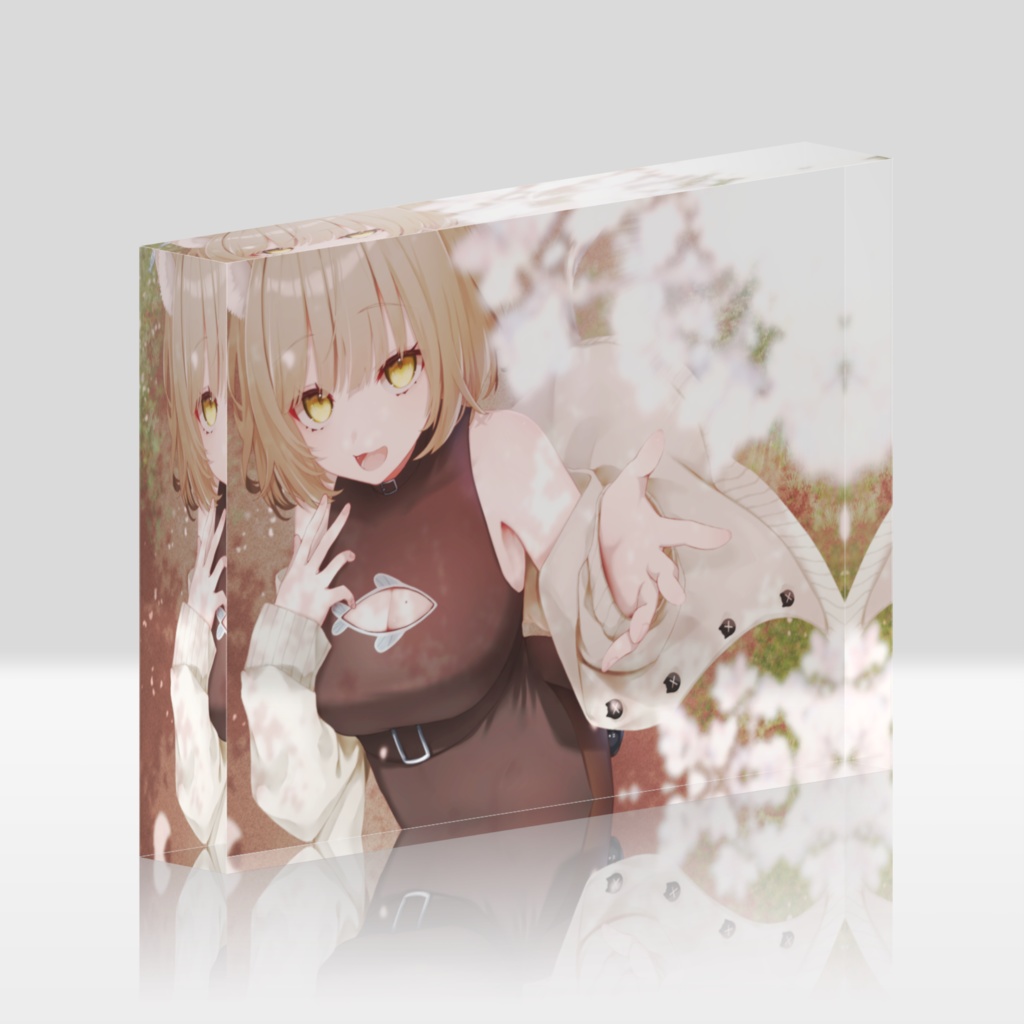 【寝恋しらす】2024　春🌸アクリルブロック