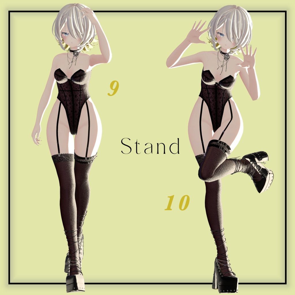 【無料版あり】SALE!!! MATATABI 1st Pose Collection -30種類-