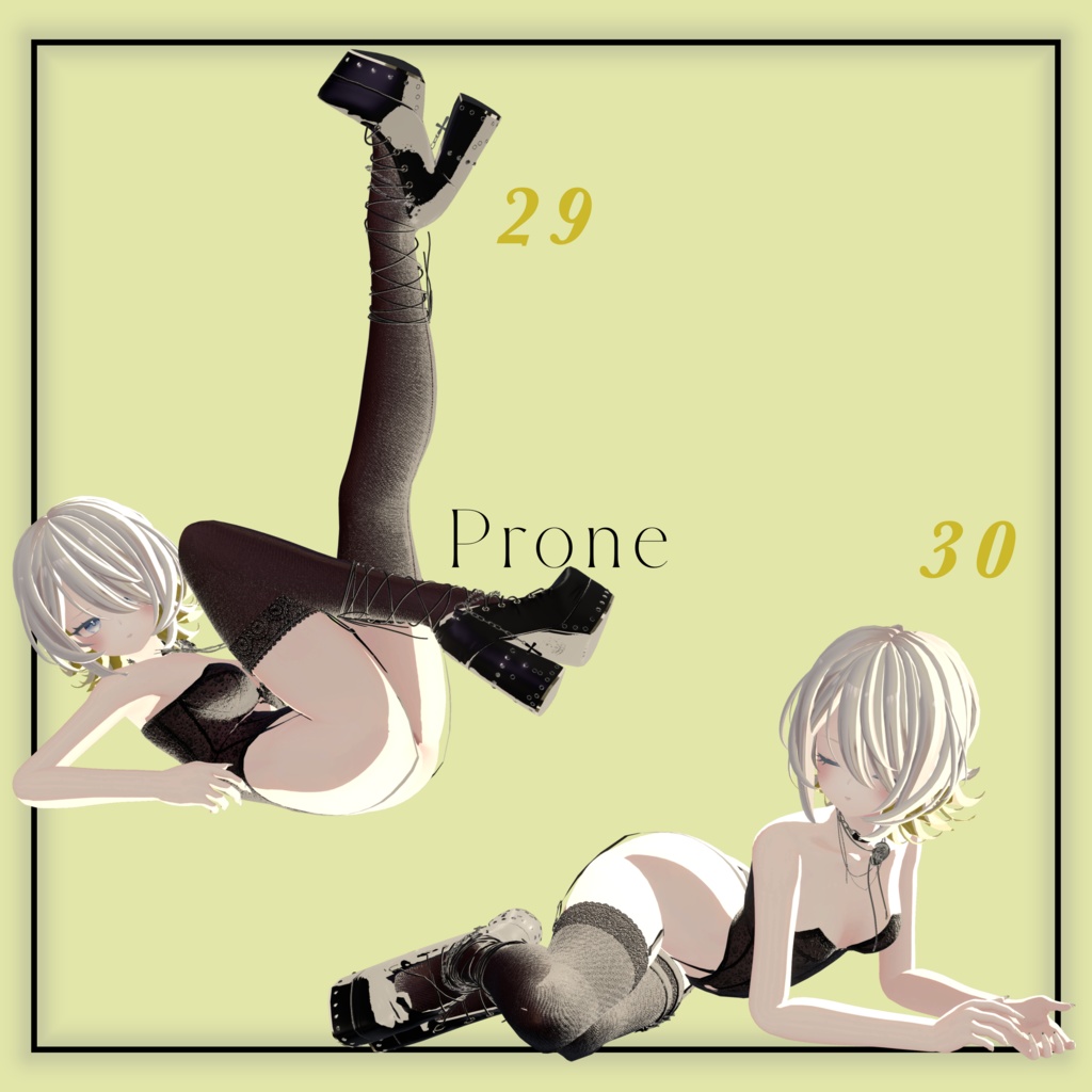 【無料版あり】SALE!!! MATATABI 1st Pose Collection -30種類-