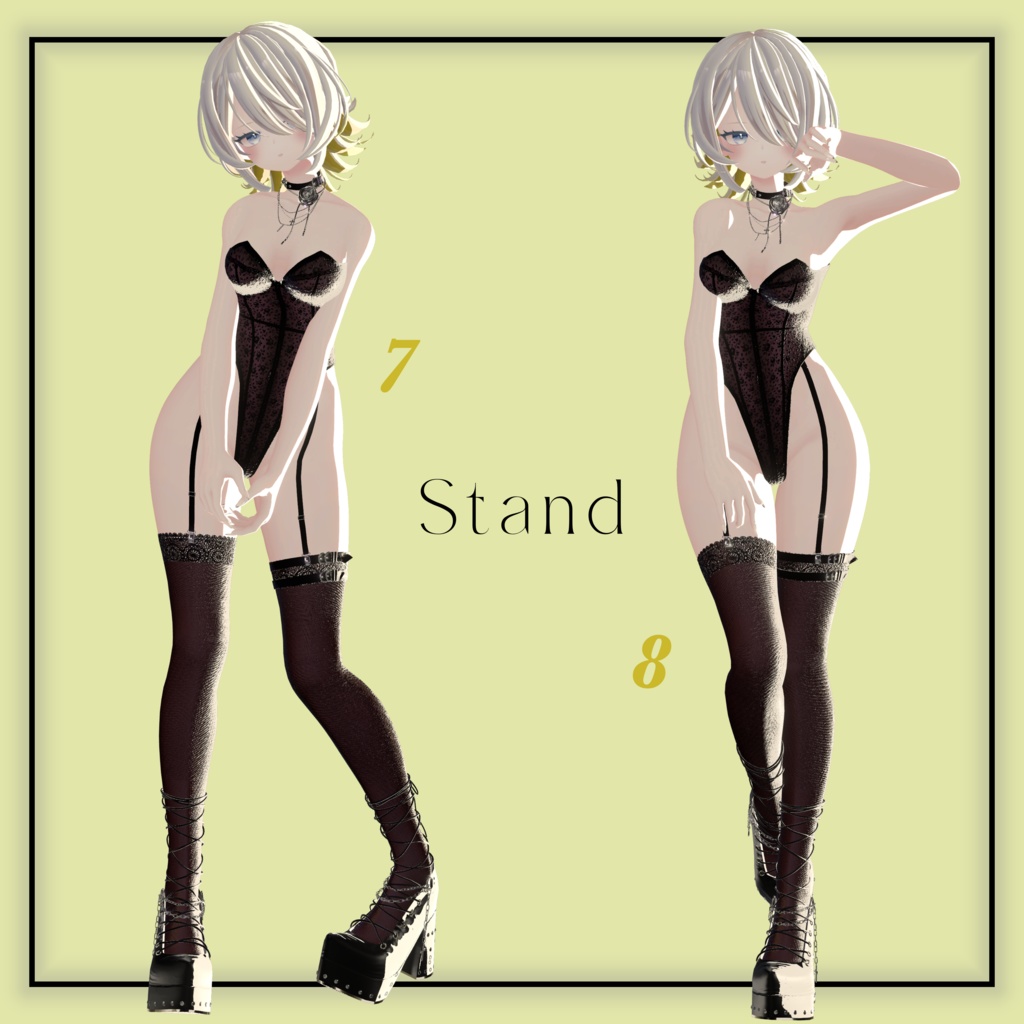 【無料版あり】SALE!!! MATATABI 1st Pose Collection -30種類-