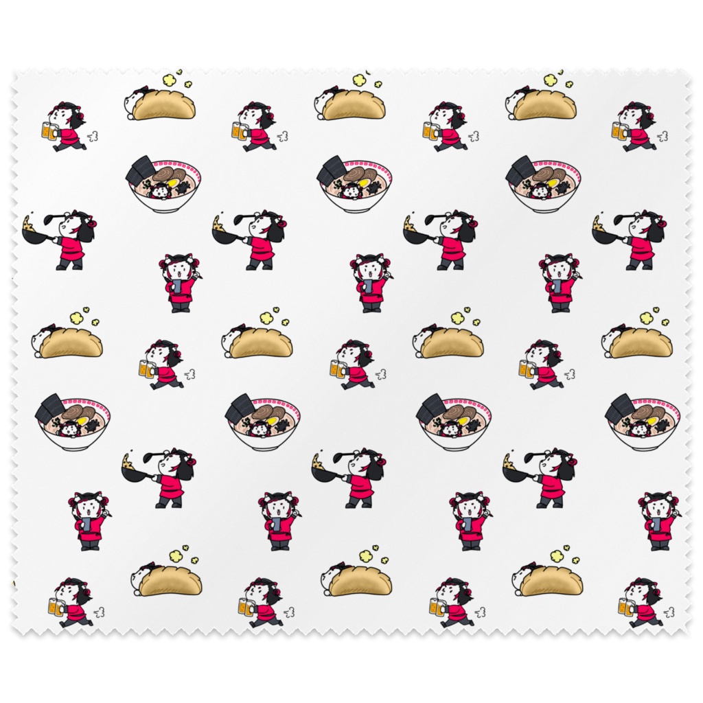 珠弥飯店のメガネ拭き